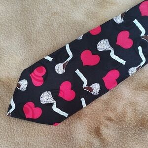 Hershey Kiss Silk Tie by Addiction 4" Wide Retro